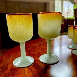 1930’s Napoleone Martinuzzi set of goblets